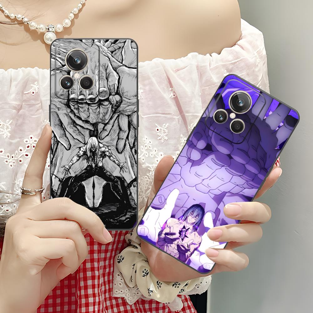 Чехол для телефона JJK Махито для Realme GT 8 Neo Pro C75 73 71 C67 65 C55 53 C35 31 C20 15 Мягкий амортизирующий чехол из ТПУ