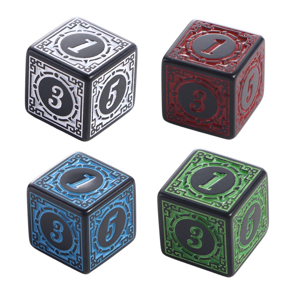 10pcs Role Playing Game Table game Acrylic Multi Sided Polyhedral Dices
