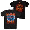 Def Leppard ADRENALIZE 1992 Мировой Тур Футболка Let's Get Rock Мужская Женская Оверсайз Короткий Рукав Уличная Одежда Хип-Хоп Женская Мужская Одежда
