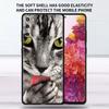 Мягкий чехол для Samsung Galaxy Note 20 Ultra 10 Plus Lite A50 A70 A20 A40 A20e 9 8 A60 A10e Funda, чехол для телефона, милый чехол с изображением кота Aniaml