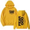 Womens Fleece-Lined Hooded Sweatshirt With Back Letter Print Casual Long Sleeve Top