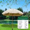 Outdoor Sunshade: Anti-Straw Hat Thatch Umbrella for Patio, Photography, and Garden