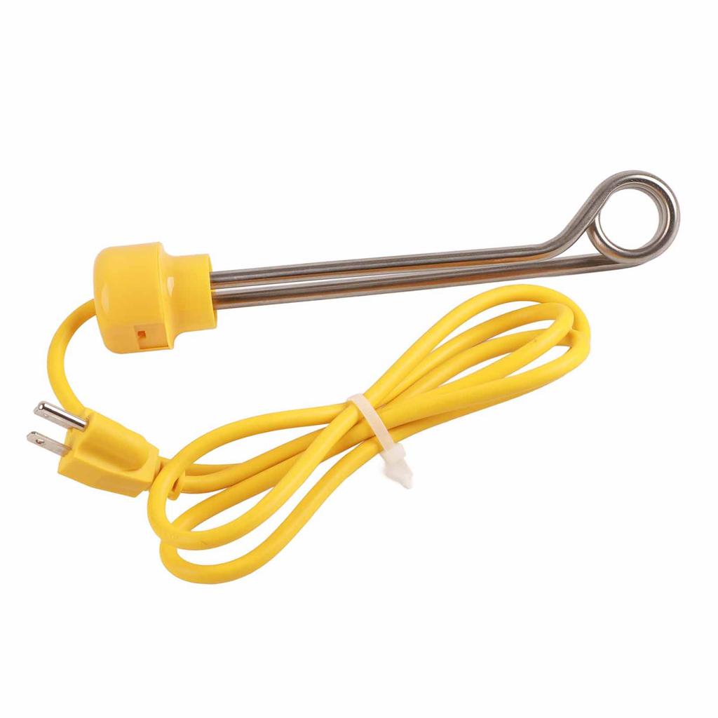 1000 Вт портативный погружной водонагреватель из нержавеющей стали для нагрева кофе чая питья 1,5 м