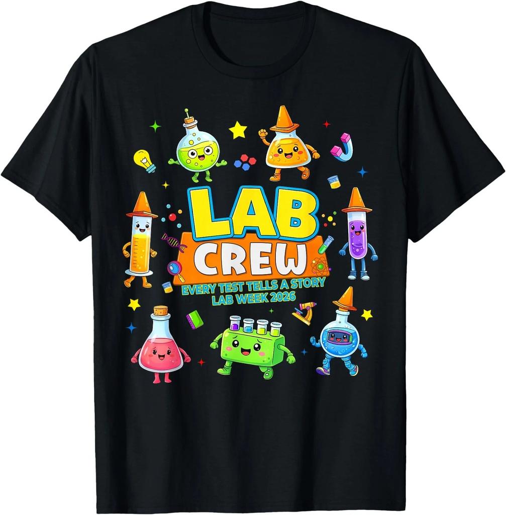 Футболка для команды Lab Crew Lab Week 2026, Техник медицинской лаборатории