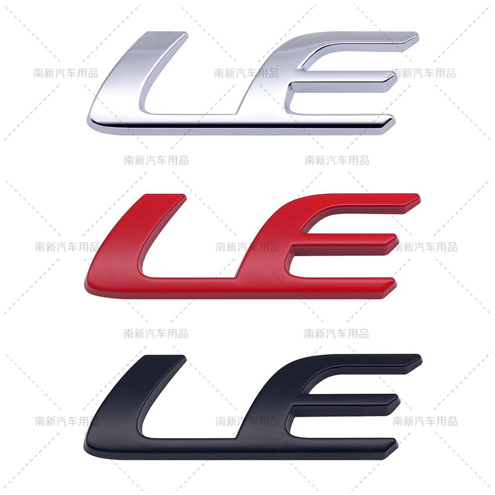 LE labeling is suitable for Toyota LE body stickers OO4