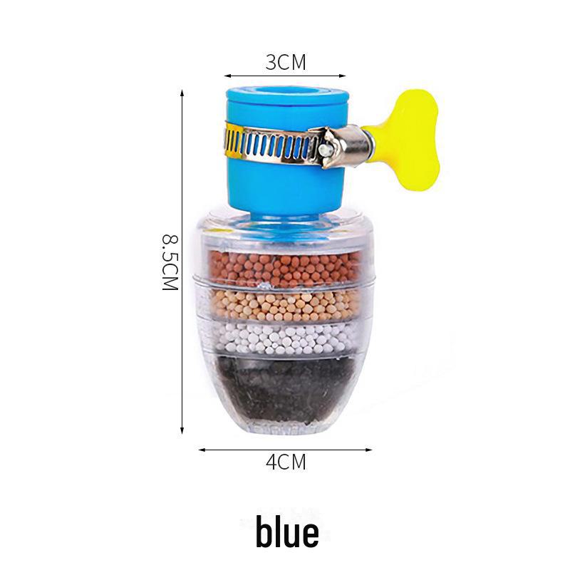 Универсальный шестислойный очиститель воды для кухонного крана с брызгозащитным фильтром