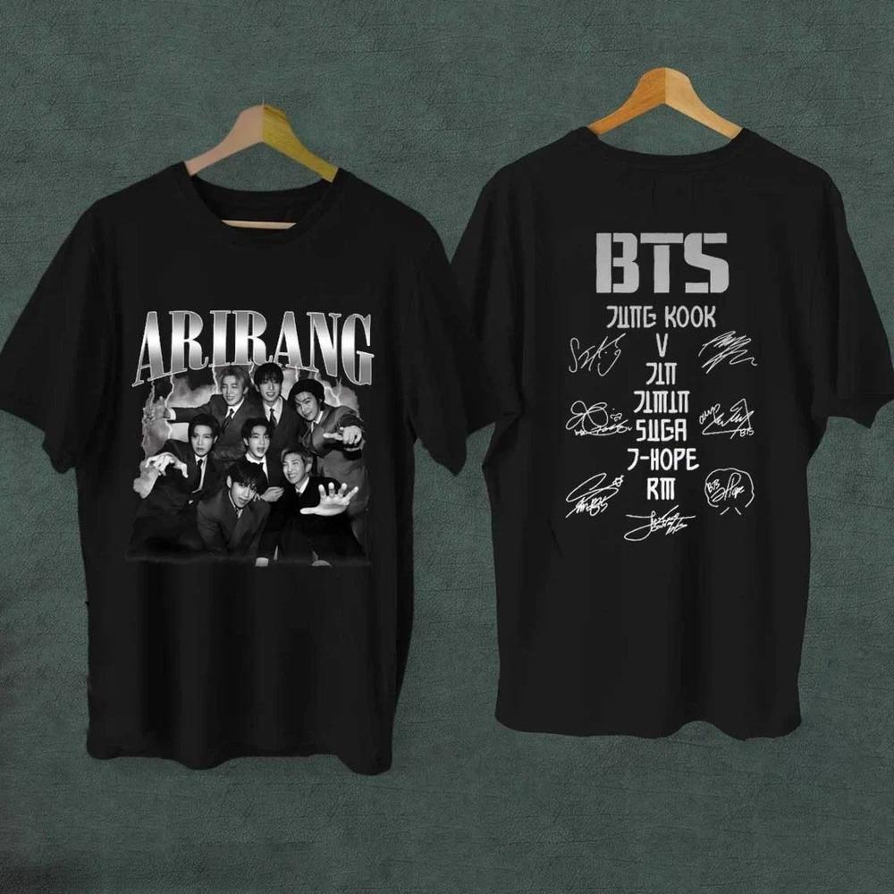BTS Arirang Vintage World Tour 2026 Kpop Army Fan TShirt
