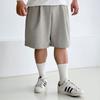 Bimono [Big Size 28-50] Tight-Fitting Sturdy Solid Bermuda Pants (Type B)