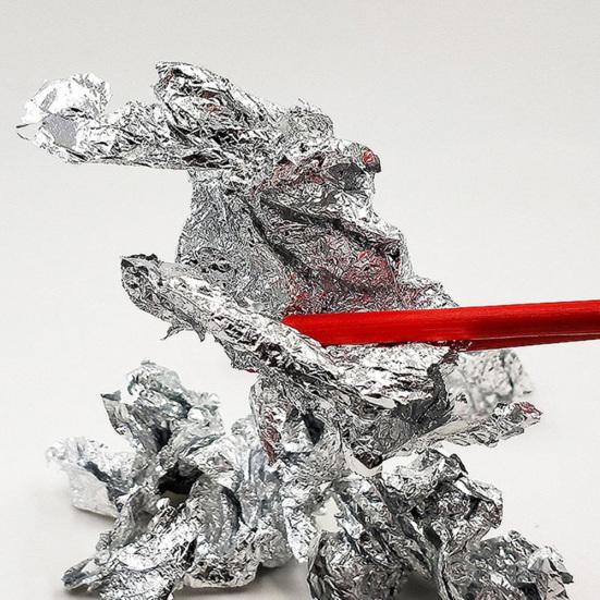 4шт 2г Еда Десерт Золотая Серебряная Фольга Крем Торт Лед Выпечка Украшения