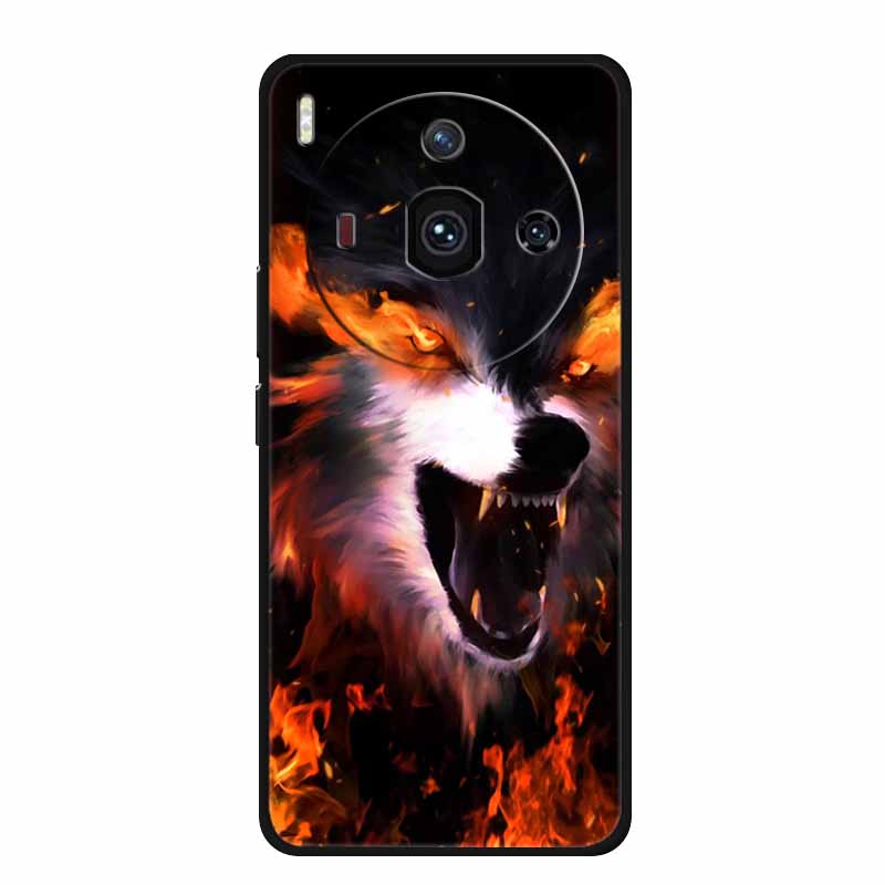 Для iPhone 14 Роскошный Чехол для Телефона Apple iphone14 pro pro max Plus Черный Мягкий Чехол из ТПУ Силиконовая Защита Животные Львы Тигр Бампер