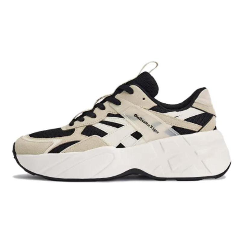ONITSUKA TIGER SP I Противоскользящие износостойкие низкие кроссовки на массивной подошве Унисекс Черно-белые кроссовки 1183C184-002
