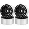 1/4pcs Metal Alloy 2.2 inch Beadlock Wheel Rims Hubs for Axial Wraith 90048 TRX-4 TRX-6 1/10 RC Crawler Car Upgrade Parts