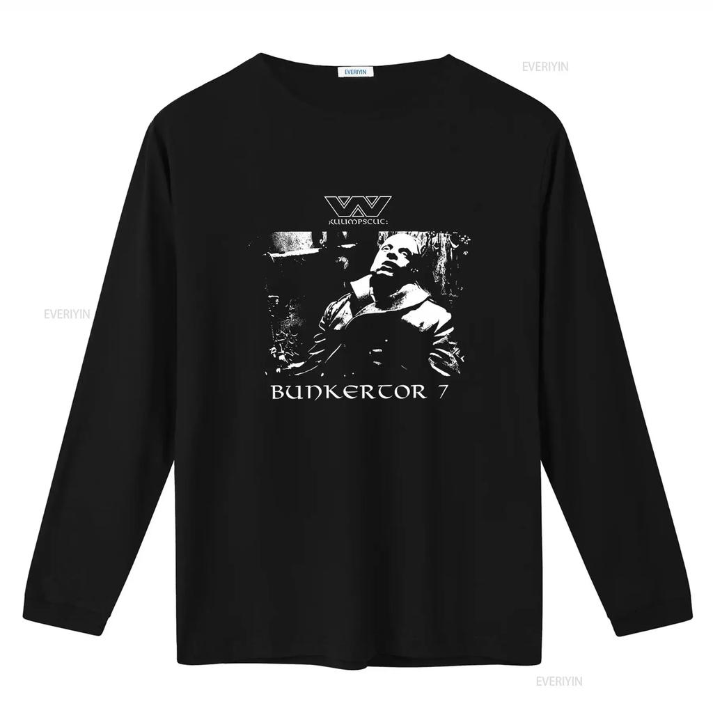 WUMPSCUT BUNKERCOR 7 Print T Shirt for Men Stylish and Unique Design vintage Washed streetwear designer clothes fashion