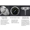50-400 Degree Smoker Grill Celsius Stainless Steel Gauge Thermometer Temperature