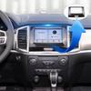 Накладка на рамку центральной панели навигации автомобиля под карбон для Ford Ranger Everest Endeavour 2015-2020 Аксессуар