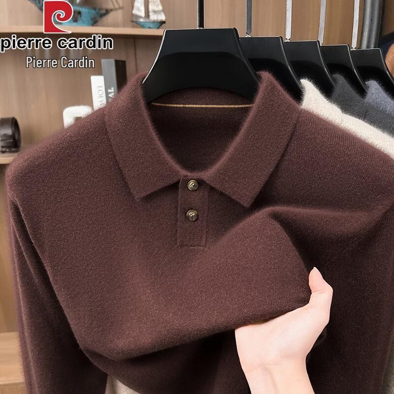 Pierre Cardin Men's Anti-Bacterial Machine-Washable Knit Sweater