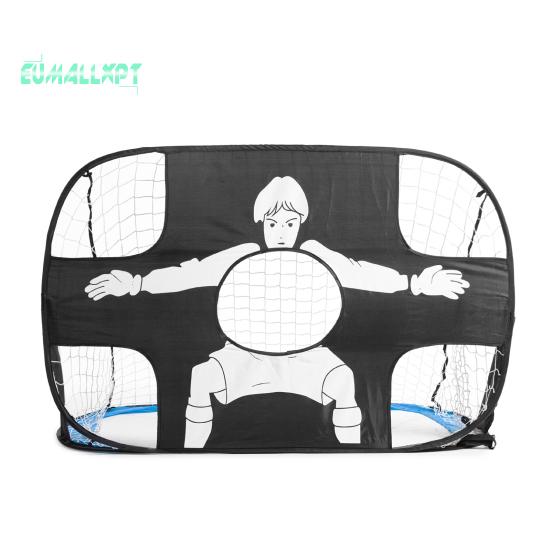 Football Gate Impact-Resistant Sturdy Construction Foldable Good Resilience Portable Heavy-Duty Soccer Games Goal Sports Supply