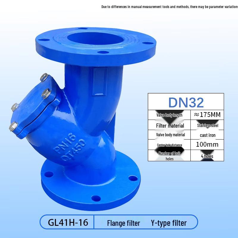 Cast Iron Y-Type Flange Filter Valve