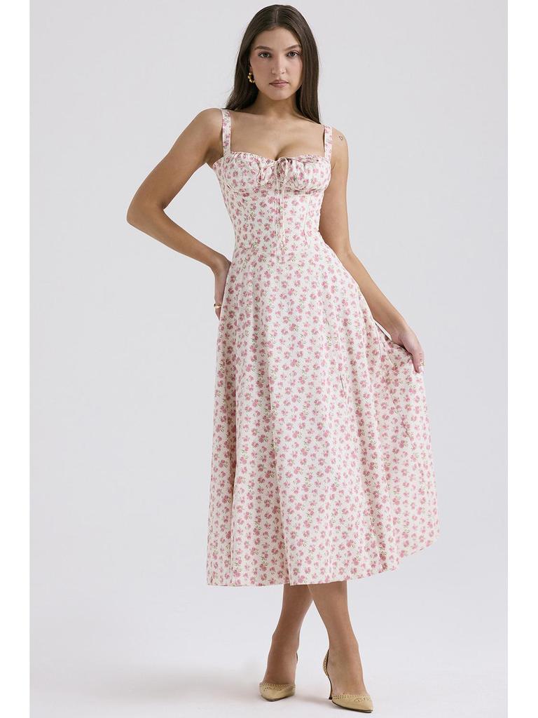 2026 Элегантное французское летнее платье-слинг высокого класса для женщин