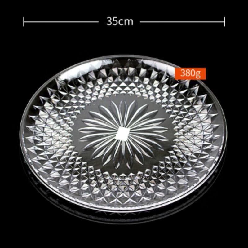 Acrylic Crystal Fruit Plate