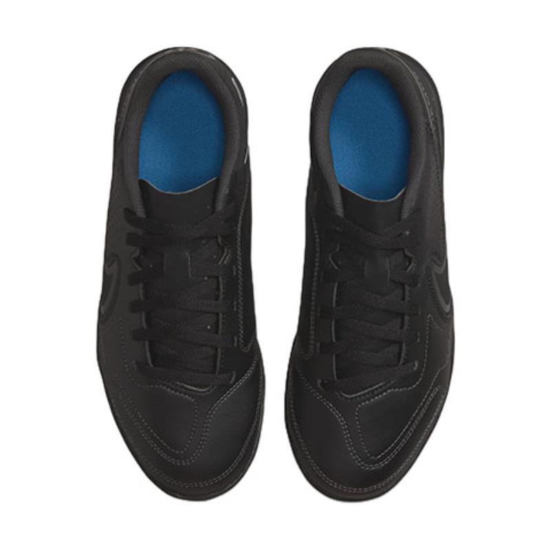 Nike Tiempo Legend 9 JR Club TF Нескользящая Амортизация Износостойкие Низкие Детские Футбольные Бутсы Черные Детские Кроссовки DA1334-001