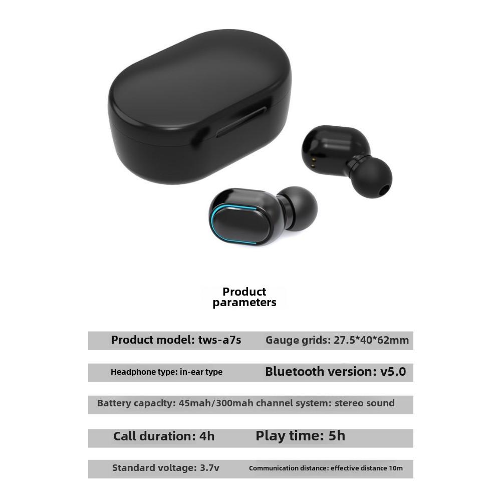 Новые беспроводные бинауральные мини-вкладыши спортивные наушники M1 с цифровым дисплеем 5.0TWS Bluetooth