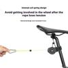 08DA0010 1 Set Bicycle Tow Rope Parent-Child Bike Trailer Rope Pull Traction Strap
