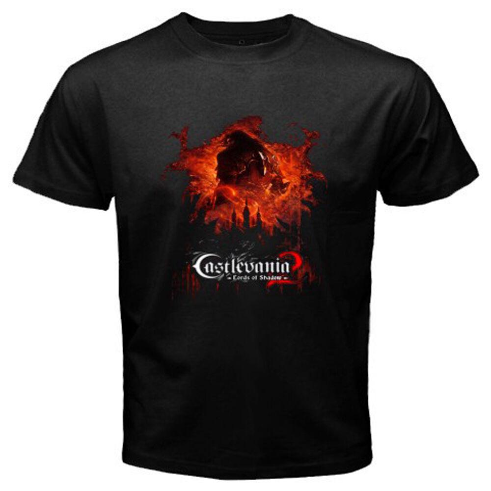 Castlevania Lords Of Shadow *Черная футболка унисекс с изображением знаменитых видеоигр