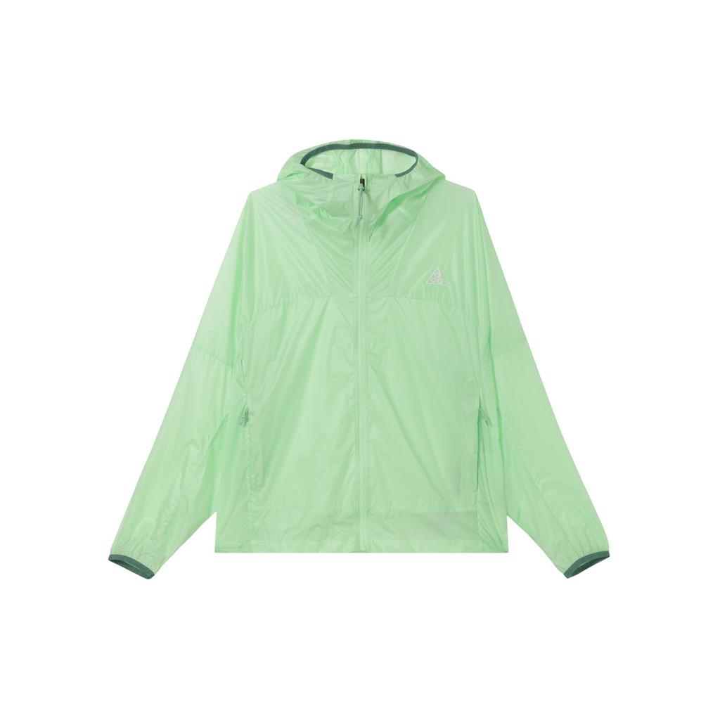 Nike ACG Cinder Cone, однотонная повседневная куртка на молнии с капюшоном и длинными рукавами, мужские куртки светло-зеленого цвета DB0979-376