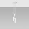 Borgio 3P white hanging lamp