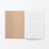 MUJI 2025 B6 Monthly Starts August Sunday Start Planner, Size, Schedule, Brown, 84526169, 2025,