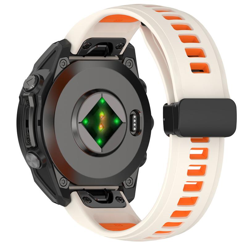 Для ремешка часов Garmin Fenix8 Fenix 8 43мм 47мм 51мм E 7s 7 7x 6s 6 6x Pro 5s 5 5x Enduro3 2 Силиконовый ремешок Браслет Quickfit
