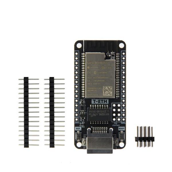Отладочная плата ESP32 T-ETH-Lite, Черная печатная плата
