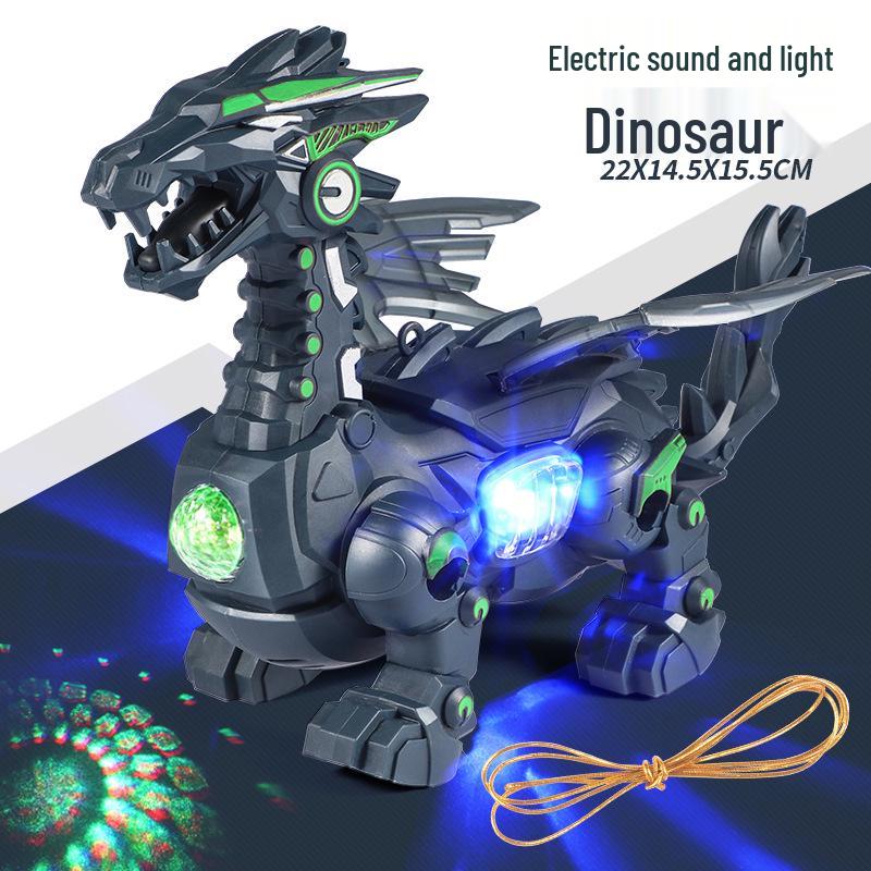 Children's Electric Toy Dog: Walking Simulation Robot with Lights