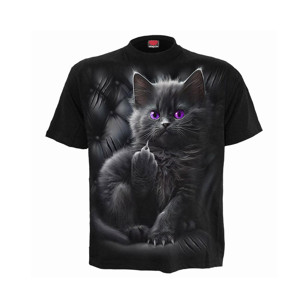 Spiral Direct Unisex Adult Cattitude T-Shirt