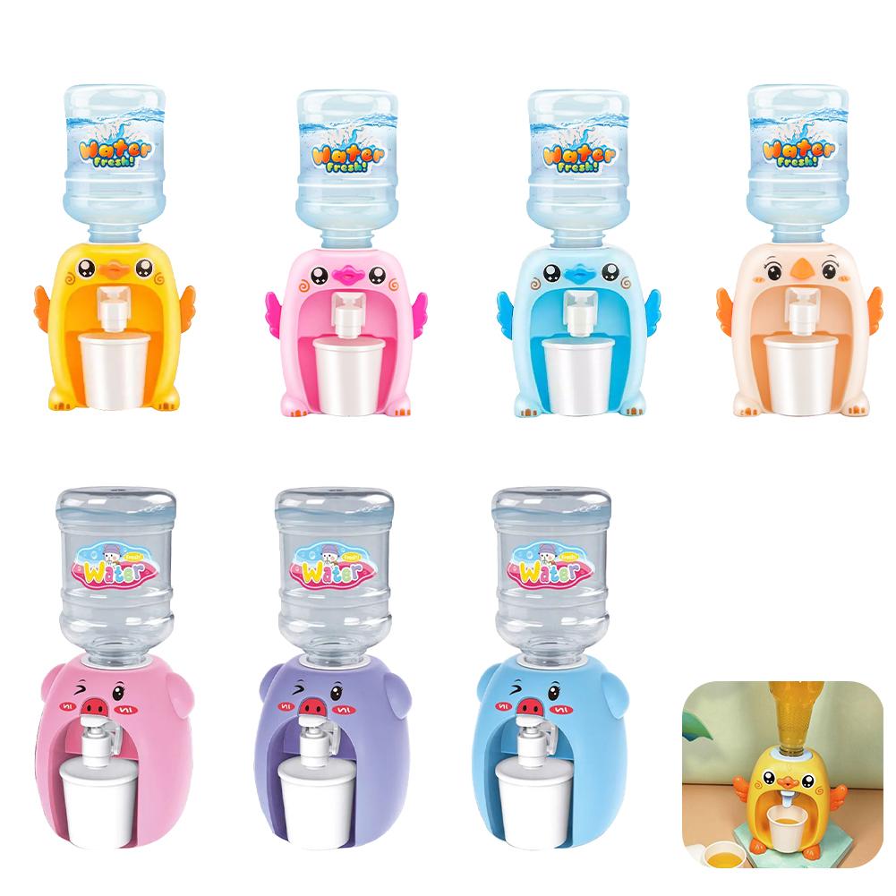 Mini Water Dispenser Baby Toy Drinking Water Cooler Toy Lifelike Cosplay Cute For Children Chil L2T9