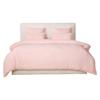 Housse De Couette + Taies - Douce Rose - 240 X 260 Cm - 100% Gaze De Coton - Oeko-Tex®