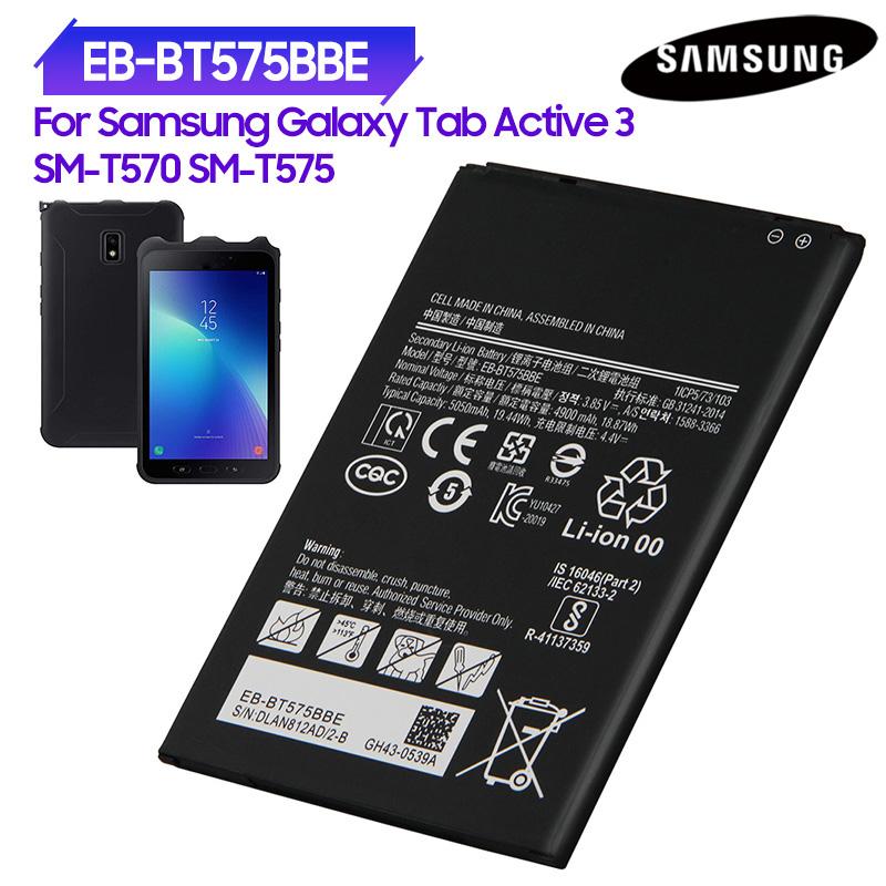 Original Replacement Battery EB-BT575BBE For Samsung Galaxy Tab Active 3 T575 SM-T570 GH43-05039A 4900mAh