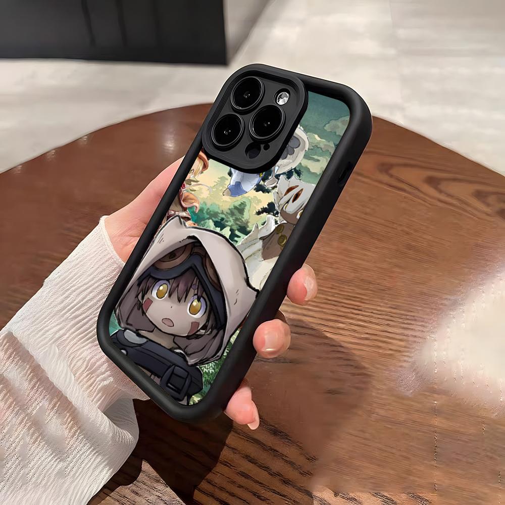Чехол для телефона Made In Abyss Для iPhone 17 Pro Max 15 Pro 16 14 Plus 12 13 Mini 11 Pro Ударопрочный Мягкий Чехол
