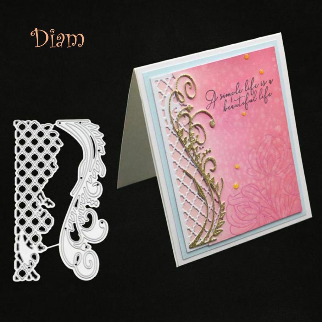 Blackhors Flower Backdrop Metal Cutting Dies DIY Scrapbook Paper Cards Album Photo Craft