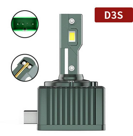 Светодиодные фары с двойной медной трубкой серии D D1S/D2S/D3S/D4S/D8S: Улучшенное декодирование и фокусировка