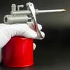 250ml Oil Can Spout Thumb Pump Workshop Oiler Oil Can Red High Pressure Pump Oiler Grease
