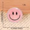 Duoku Colorful Smiley Face Sequin Embroidered Patch for Clothing, Shoes, Hats, and Bags