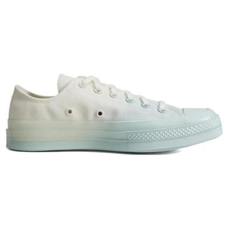 Converse Chuck 70 Универсальный комфорт Низкие парусиновые кеды Унисекс Белый градиент