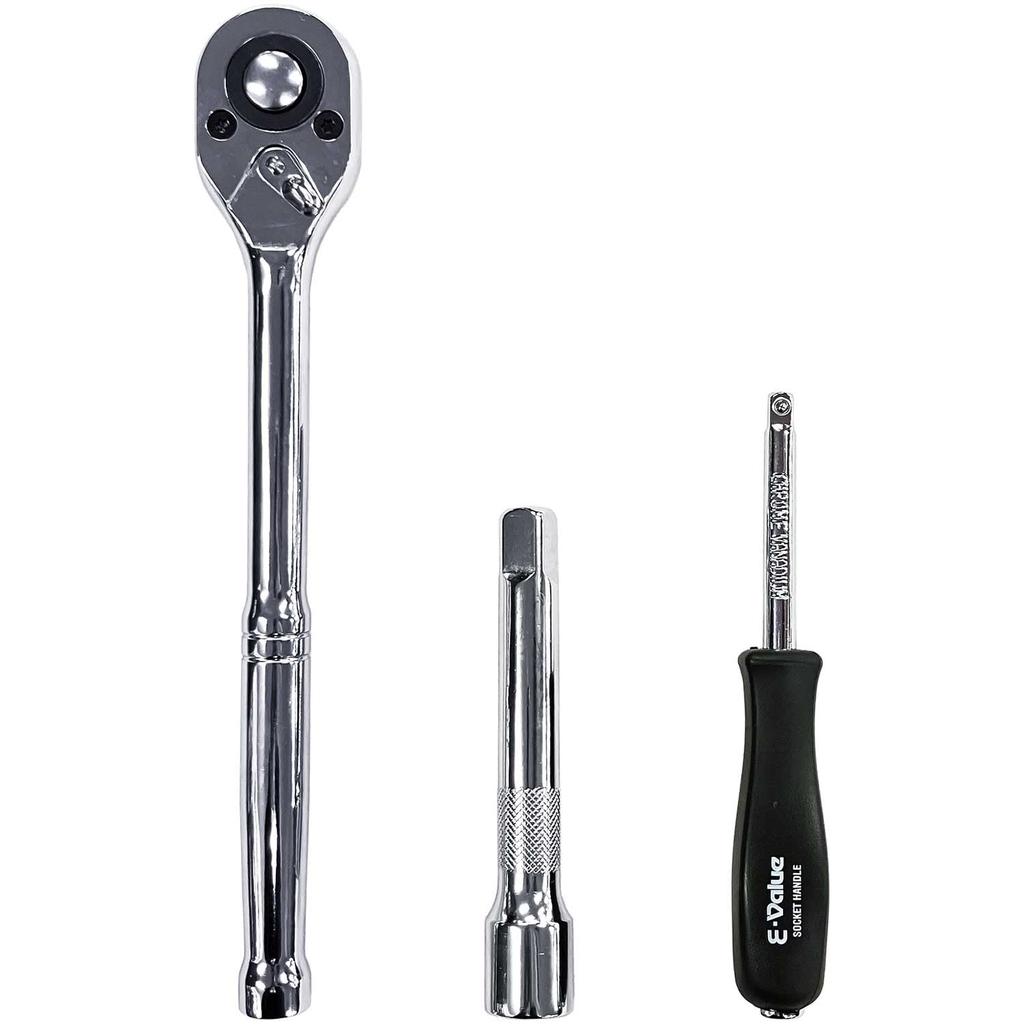 Socket Wrench 30 To E-Value Set, Pairs, 6.35mm 12.7mm Drive, ESR-2430M