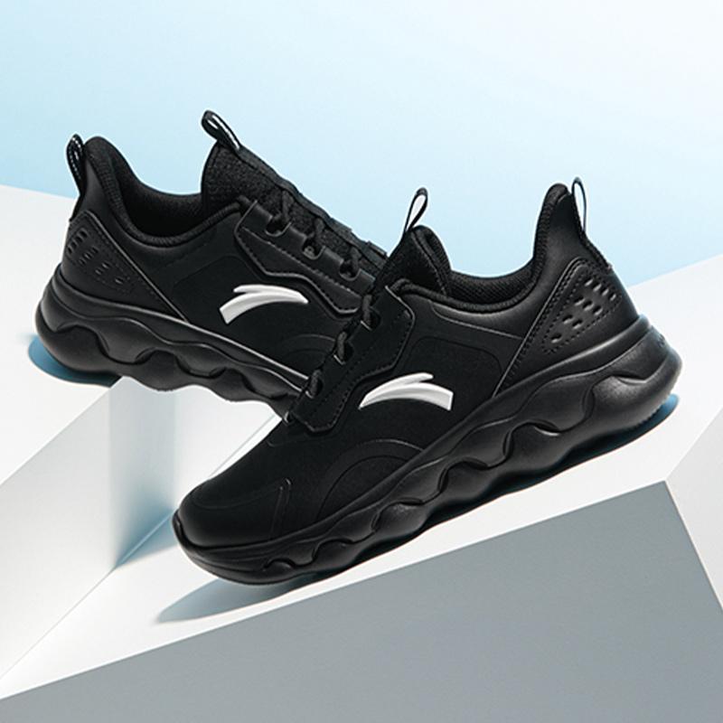 Anta Износостойкие Низкие Беговые Кроссовки Женские Черные 922235573-6
