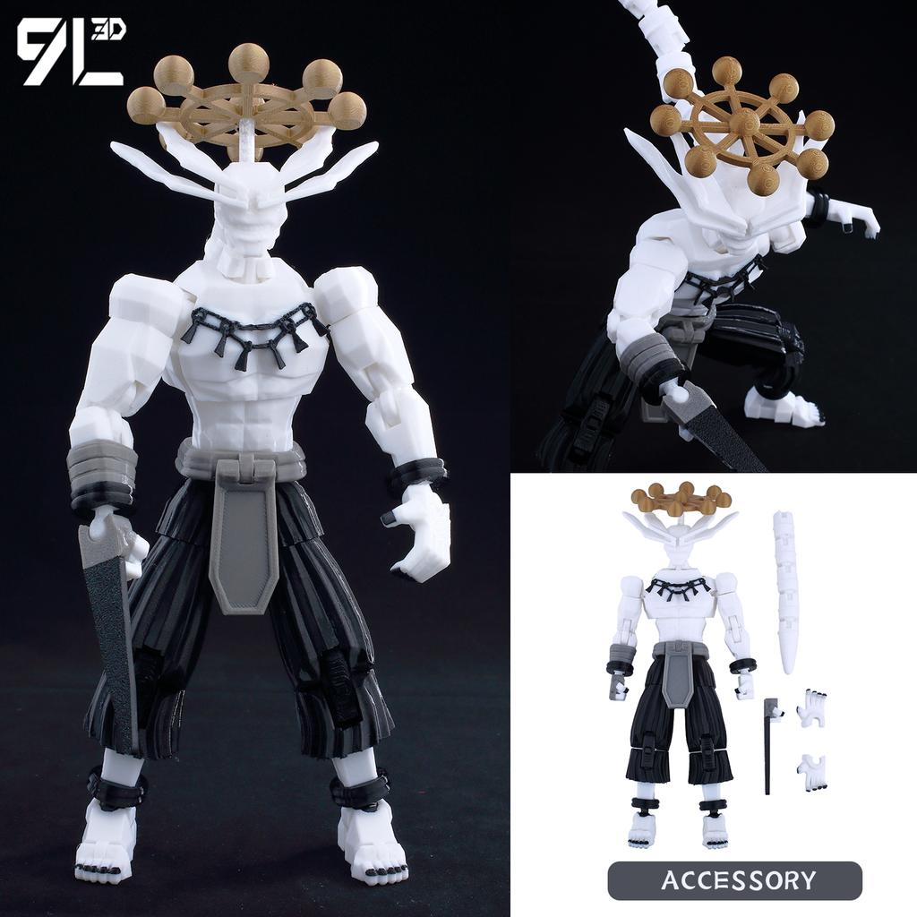 9L3D Jujutsu Kaisen Сукуна Юдзи Фигурка Lucky13 Аниме Коллекционная Игрушка Titan13 Многосуставная Позируемая T13 Проклятый Король Модель Подарок