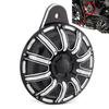 Motorcycle Black/Chrome Horn Cover CNC Aluminum Horn Assembly For Harley Touring 1991-Later Big Twin Sportster XL 883 1200 07-Up