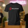 PELOTON Велотренажер Тренировка Логотип Футболка Смешная Сделано в США S-5XL Унисекс Футболка