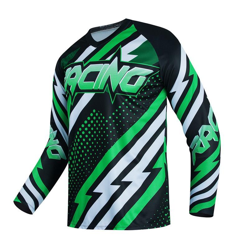 Quick-Dry Mountain Bike Racing Jersey Long Sleeve Men Women Off-Road Cycling Apparel
